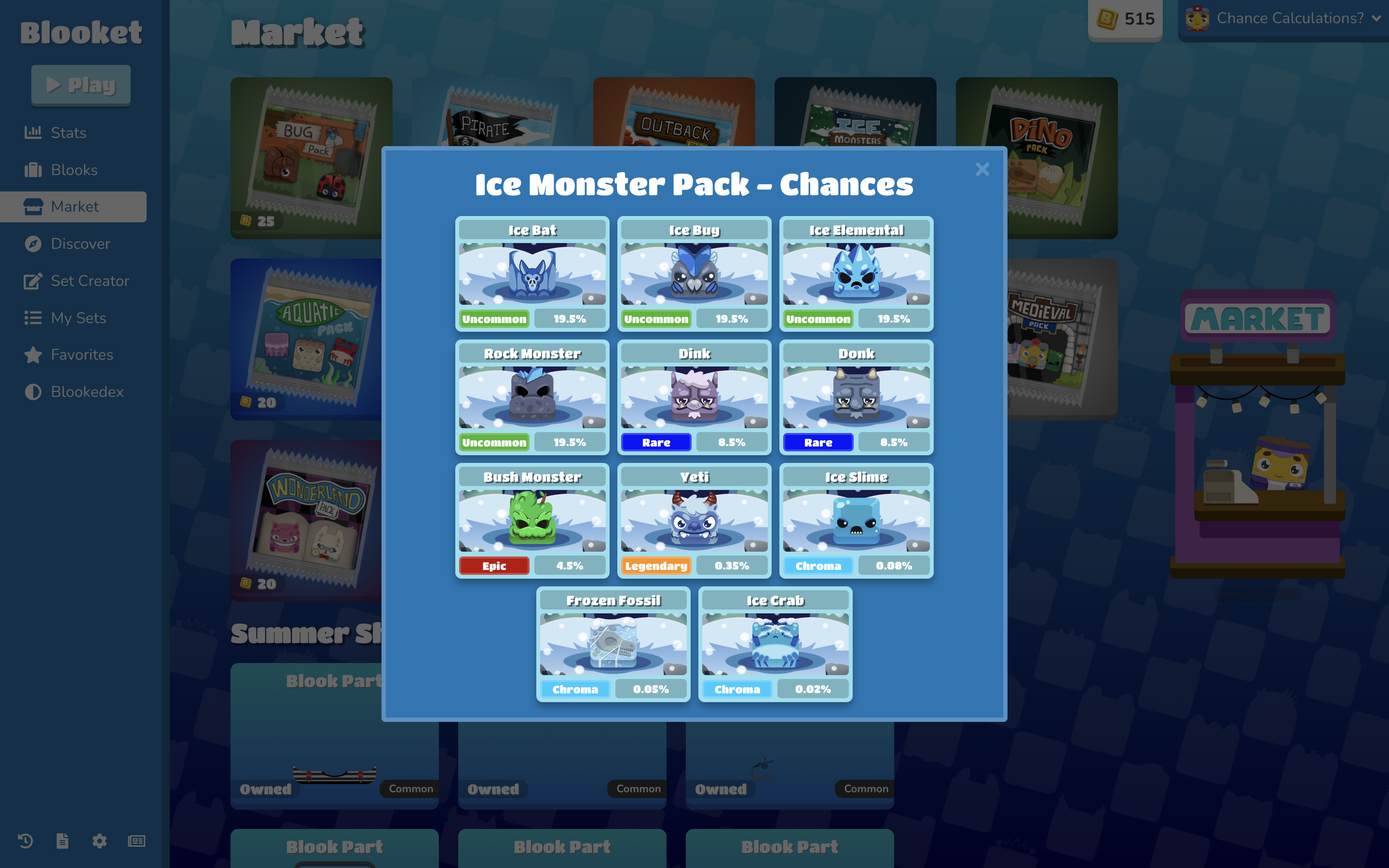 Blooket Chances Example