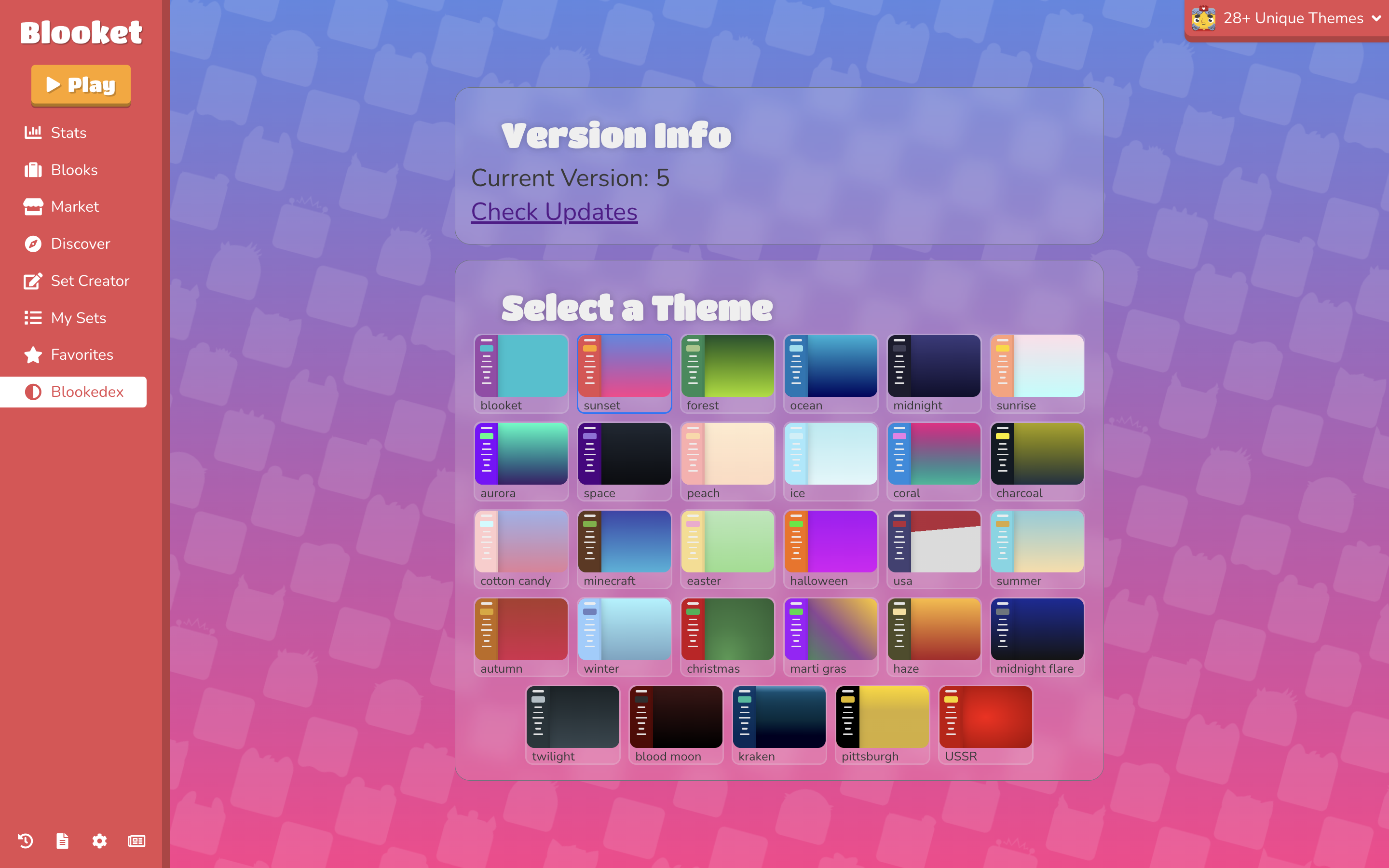Blooket Themes Example